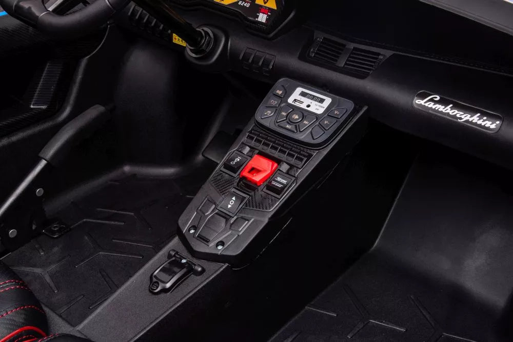 Akumuliatorinis automobilis Lamborghini XXL A8803, mėlynas, 24V