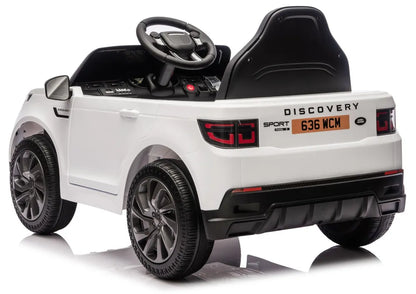 Akumuliatorinis automobilis Land Rover Discovery DLS-K06 Baltas