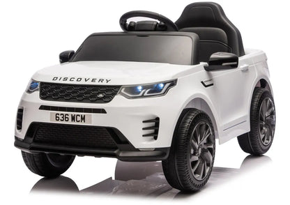 Akumuliatorinis automobilis Land Rover Discovery DLS-K06 Baltas