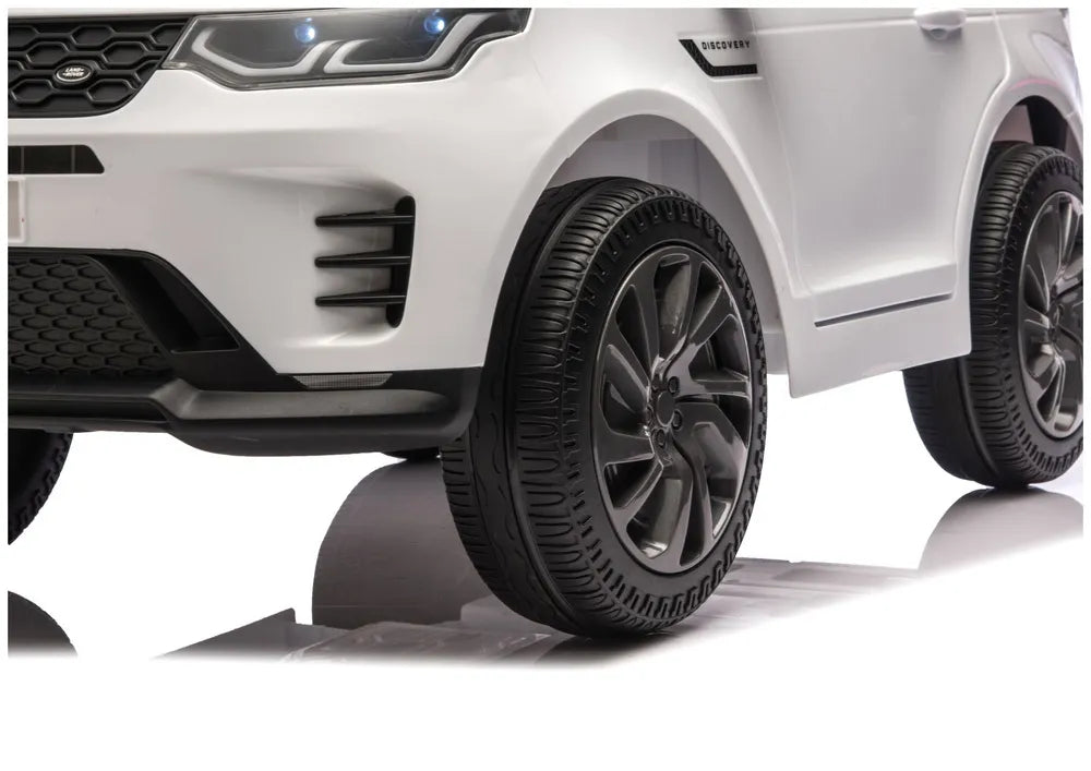 Akumuliatorinis automobilis Land Rover Discovery DLS-K06 Baltas