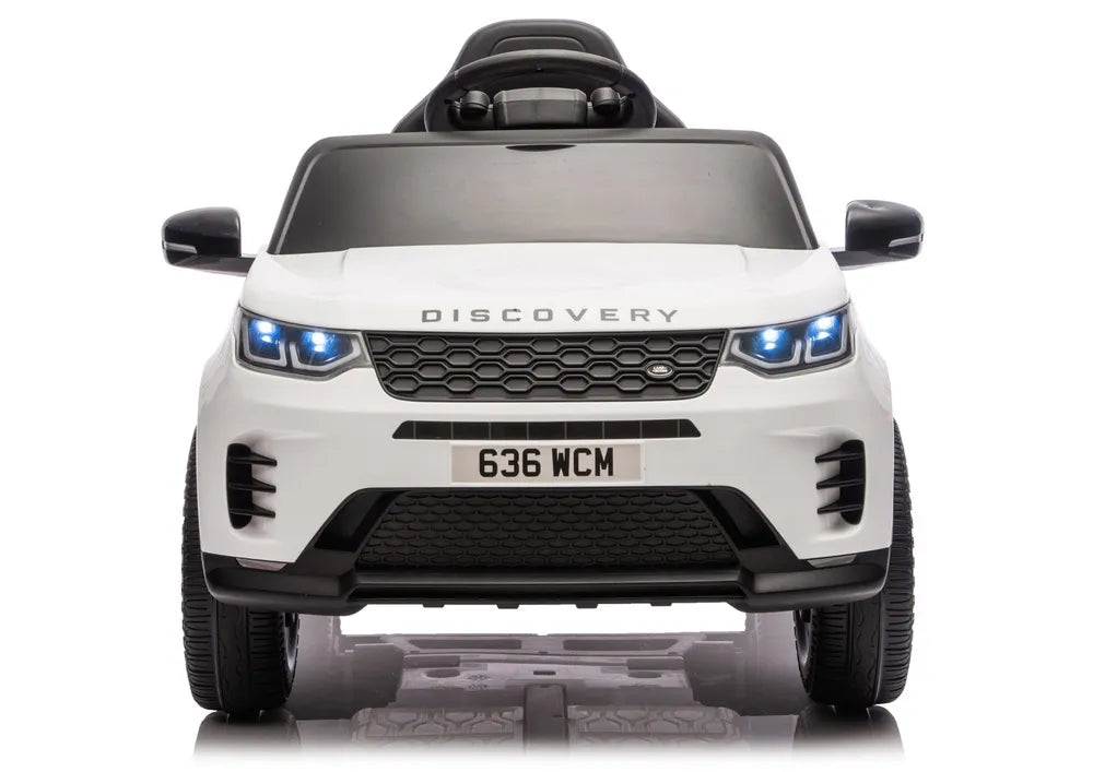 Akumuliatorinis automobilis Land Rover Discovery DLS-K06 Baltas