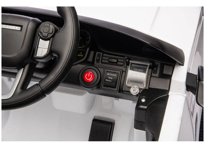 Akumuliatorinis automobilis Land Rover Discovery DLS-K06 Baltas