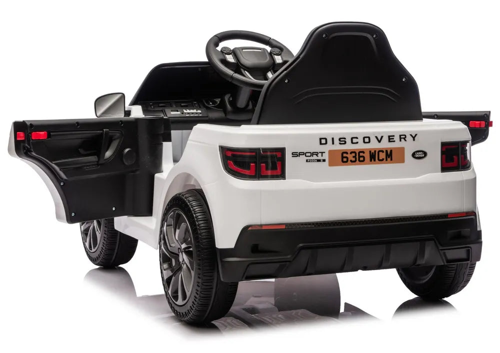 Akumuliatorinis automobilis Land Rover Discovery DLS-K06 Baltas