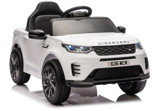 Akumuliatorinis automobilis Land Rover Discovery DLS-K06 Baltas