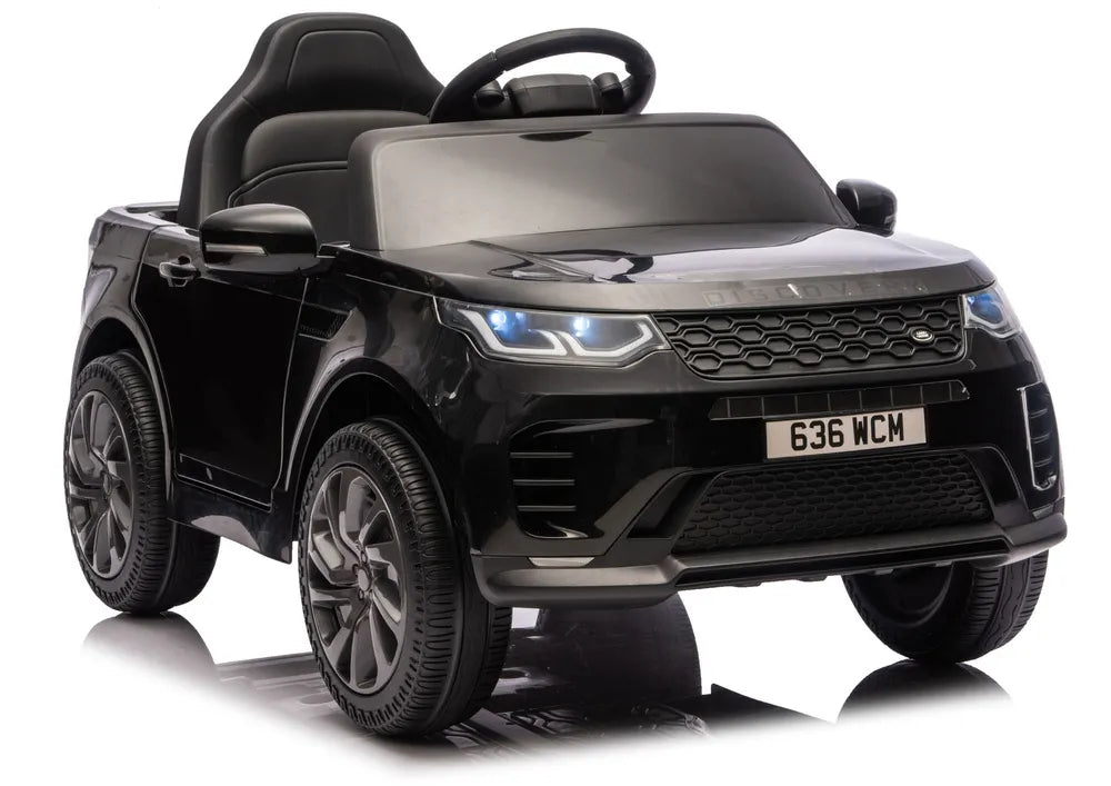 Akumuliatorinis automobilis Land Rover Discovery DLS-K06, juodas