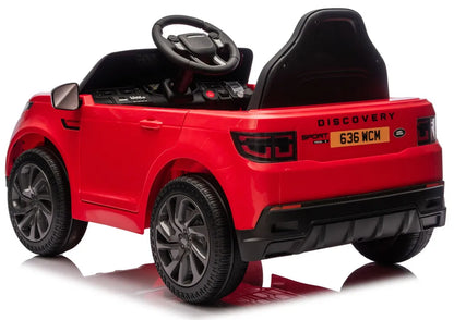 Akumuliatorinis automobilis Land Rover Discovery DLS-K06, raudonas