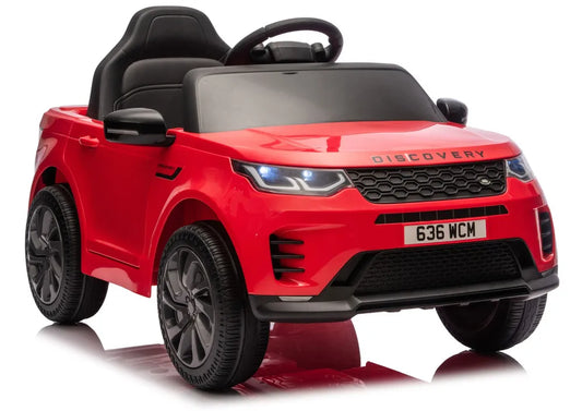 Akumuliatorinis automobilis Land Rover Discovery DLS-K06, raudonas