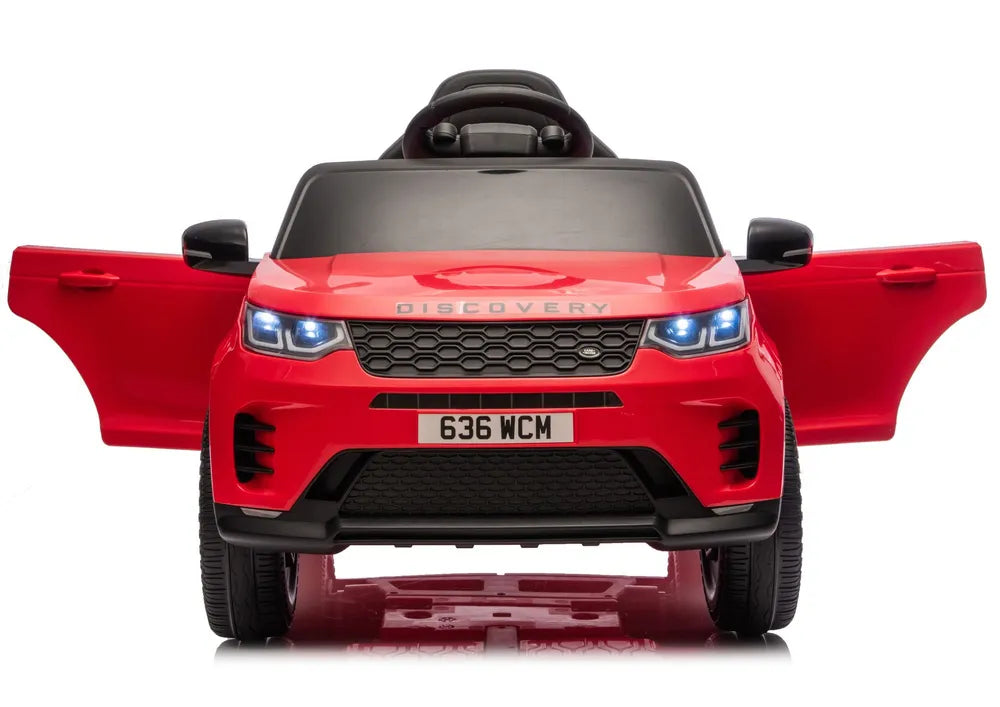 Akumuliatorinis automobilis Land Rover Discovery DLS-K06, raudonas