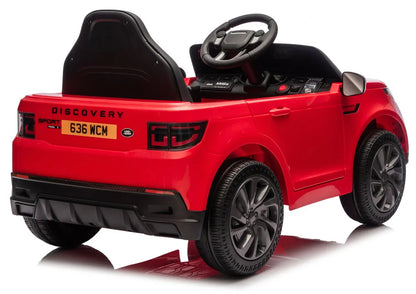 Akumuliatorinis automobilis Land Rover Discovery DLS-K06, raudonas