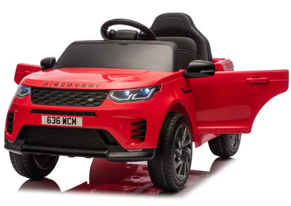Akumuliatorinis automobilis Land Rover Discovery DLS-K06, raudonas