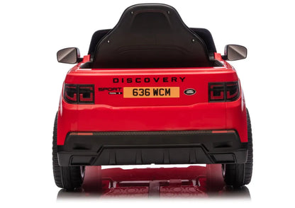 Akumuliatorinis automobilis Land Rover Discovery DLS-K06, raudonas