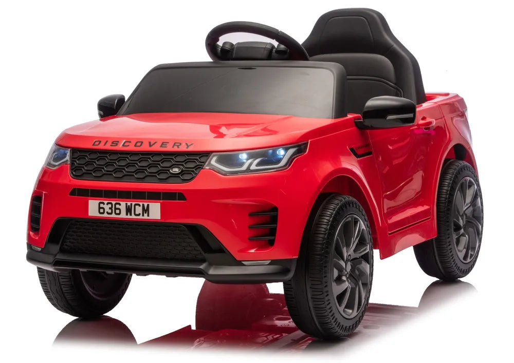 Akumuliatorinis automobilis Land Rover Discovery DLS-K06, raudonas