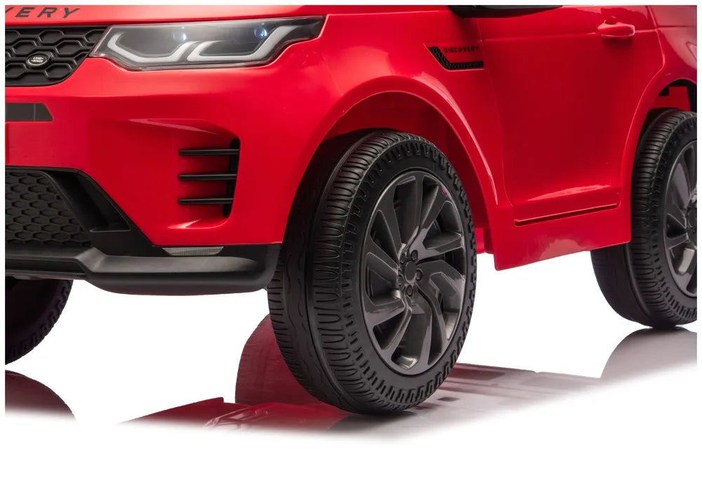 Akumuliatorinis automobilis Land Rover Discovery DLS-K06, raudonas
