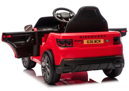 Akumuliatorinis automobilis Land Rover Discovery DLS-K06, raudonas