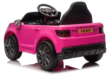 Akumuliatorinis automobilis Land Rover Discovery DLS-K06 Rožinis