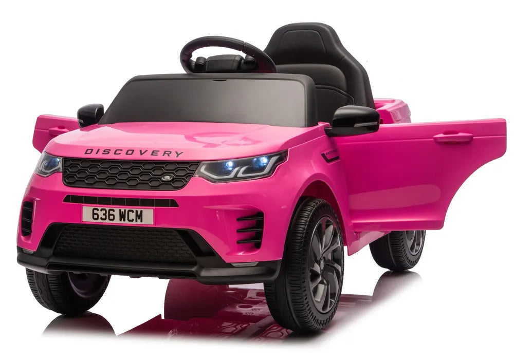 Akumuliatorinis automobilis Land Rover Discovery DLS-K06 Rožinis