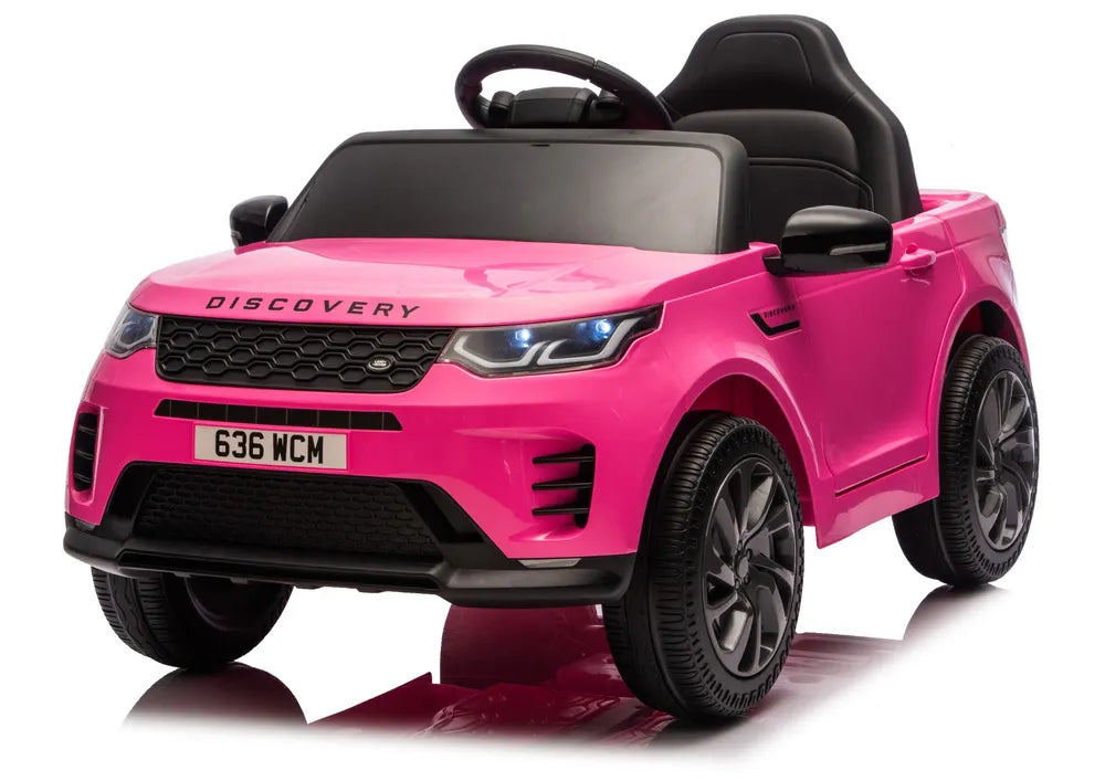 Akumuliatorinis automobilis Land Rover Discovery DLS-K06 Rožinis