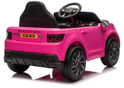 Akumuliatorinis automobilis Land Rover Discovery DLS-K06 Rožinis