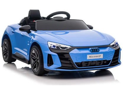 Akumuliatorinis automobilis LEAN CARS Audi E-Tron GT Mėlynas QLS-6688