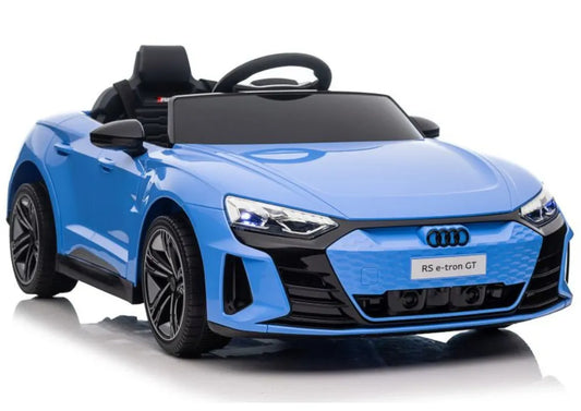 Akumuliatorinis automobilis LEAN CARS Audi E-Tron GT Mėlynas QLS-6688
