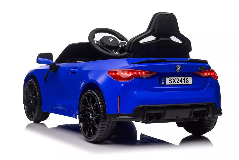 Akumuliatorinis automobilis LEAN CARS BMW M4, mėlynas