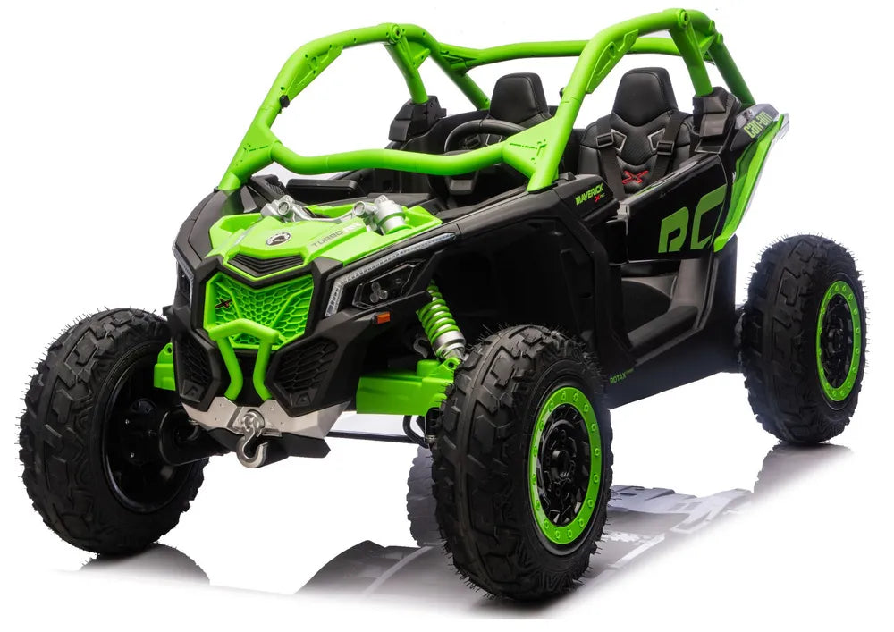 Akumuliatorinis automobilis LEAN CARS CAN-AM Turbo RR AIR baltas