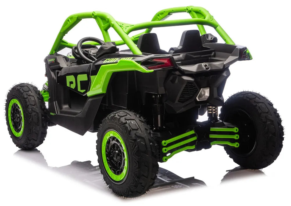 Akumuliatorinis automobilis LEAN CARS CAN-AM Turbo RR AIR baltas