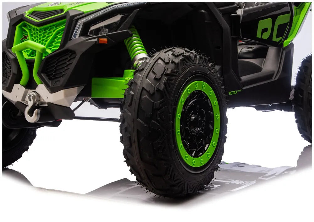 Akumuliatorinis automobilis LEAN CARS CAN-AM Turbo RR AIR baltas