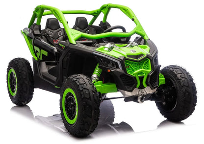 Akumuliatorinis automobilis LEAN CARS CAN-AM Turbo RR AIR baltas
