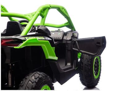 Akumuliatorinis automobilis LEAN CARS CAN-AM Turbo RR AIR baltas