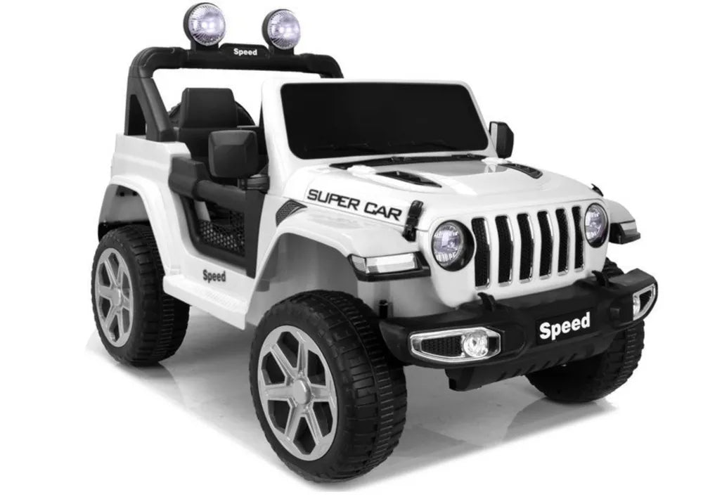 Akumuliatorinis automobilis LEAN CARS FT-938 Baltas 4x4