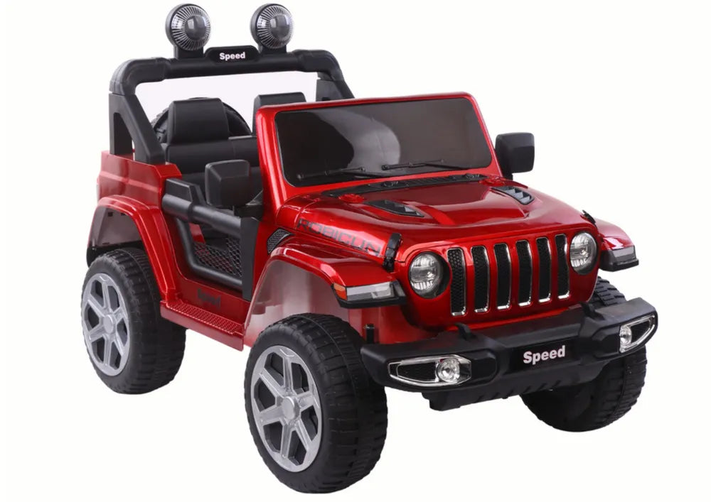 Akumuliatorinis automobilis LEAN CARS FT-938 raudonas lakuotas 4x4