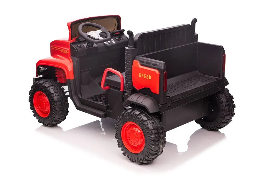 Akumuliatorinis automobilis LEAN CARS JC222 Raudonas