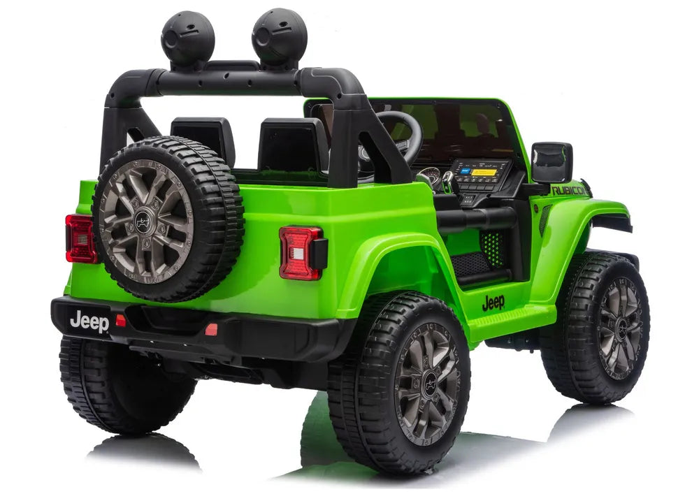 Akumuliatorinis automobilis LEAN CARS Jeep Rubicon 4x4 DK-JWR556 4x200W 24V baltas