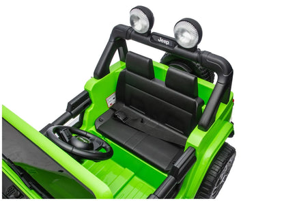 Akumuliatorinis automobilis LEAN CARS Jeep Rubicon 4x4 DK-JWR556 4x200W 24V baltas