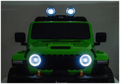 Akumuliatorinis automobilis LEAN CARS Jeep Rubicon 4x4 DK-JWR556 4x200W 24V baltas