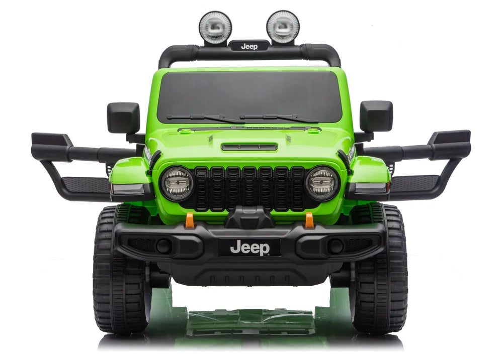 Akumuliatorinis automobilis LEAN CARS Jeep Rubicon 4x4 DK-JWR556 4x200W 24V baltas