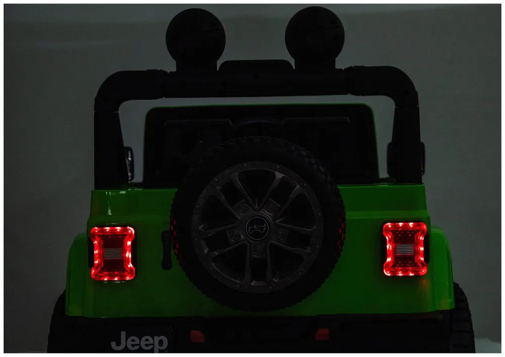 Akumuliatorinis automobilis LEAN CARS Jeep Rubicon 4x4 DK-JWR556 4x200W 24V baltas
