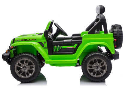 Akumuliatorinis automobilis LEAN CARS Jeep Rubicon 4x4 DK-JWR556 4x200W 24V baltas
