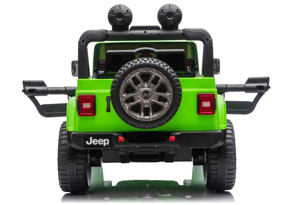 Akumuliatorinis automobilis LEAN CARS Jeep Rubicon 4x4 DK-JWR556 4x200W 24V baltas