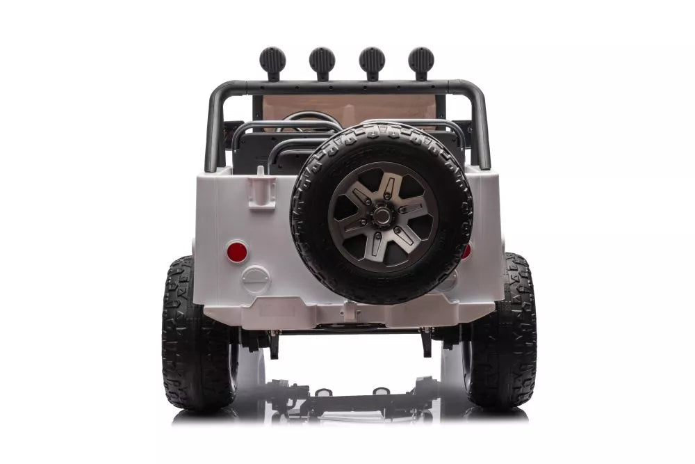 Akumuliatorinis automobilis LEAN CARS JH-102 White 4x4