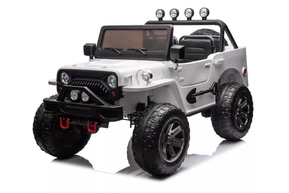 Akumuliatorinis automobilis LEAN CARS JH-102 White 4x4