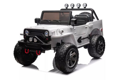 Akumuliatorinis automobilis LEAN CARS JH-102 White 4x4
