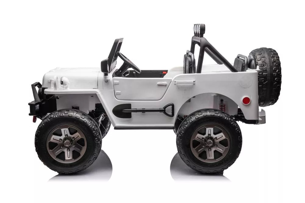 Akumuliatorinis automobilis LEAN CARS JH-102 White 4x4