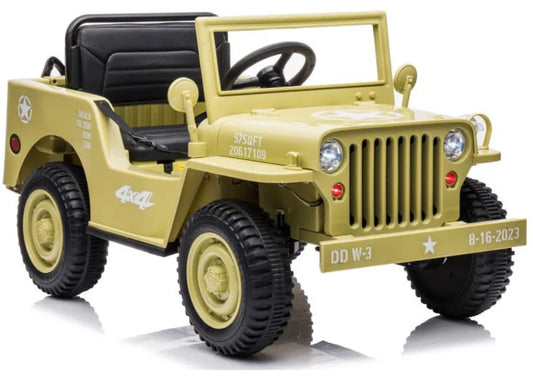 Akumuliatorinis automobilis LEAN CARS JH-103 Khaki 4x4