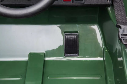 Akumuliatorinis automobilis LEAN CARS JH103 karinis žalias 4x4