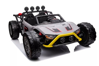 Akumuliatorinis automobilis LEAN CARS JS3168 pilkas