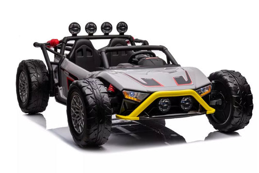 Akumuliatorinis automobilis LEAN CARS JS3168 pilkas