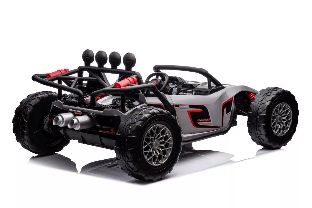 Akumuliatorinis automobilis LEAN CARS JS3168 pilkas