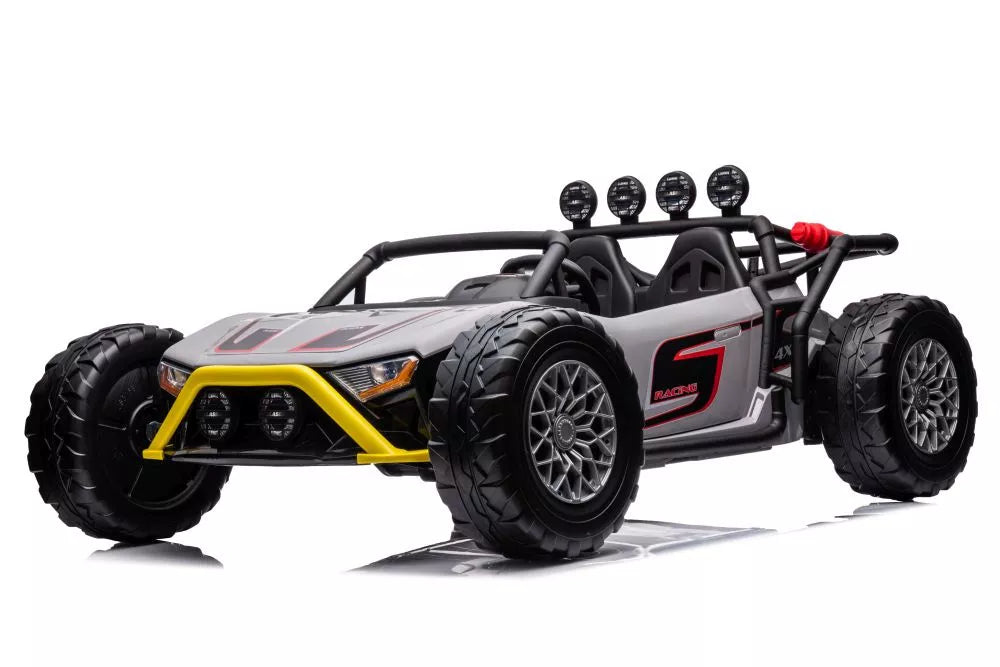 Akumuliatorinis automobilis LEAN CARS JS3168 pilkas